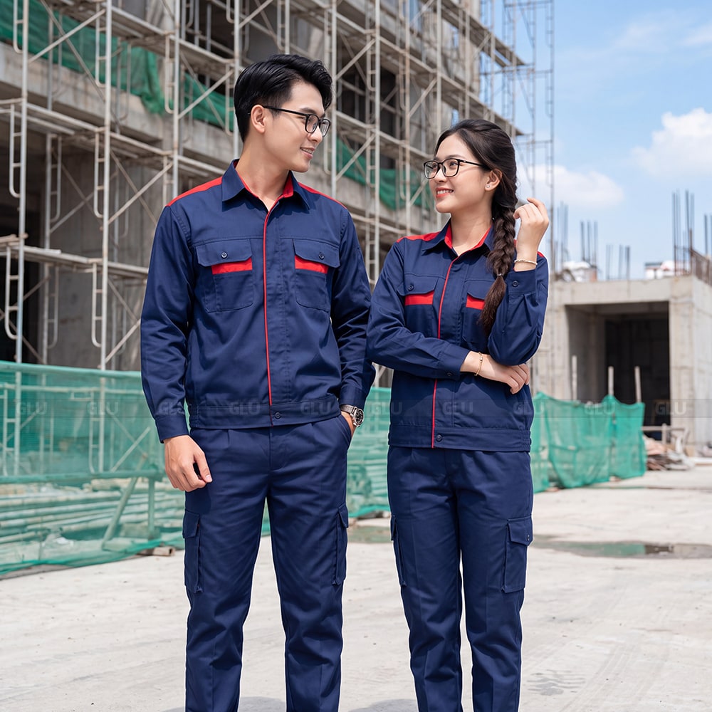 Đồng phục bảo hộ lao động có sẵn đẹp cho công ty 2