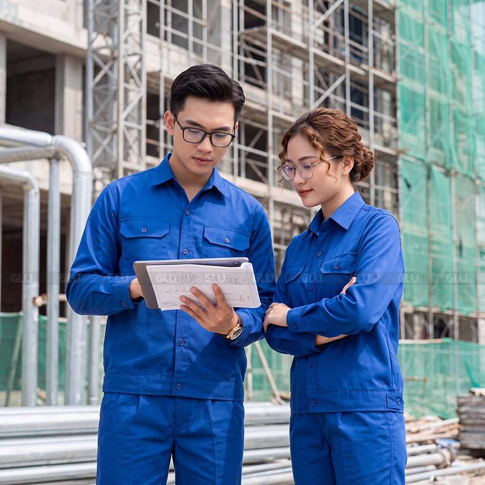 Đồng phục bảo hộ lao động may sẵn đa dạng màu sắc 1