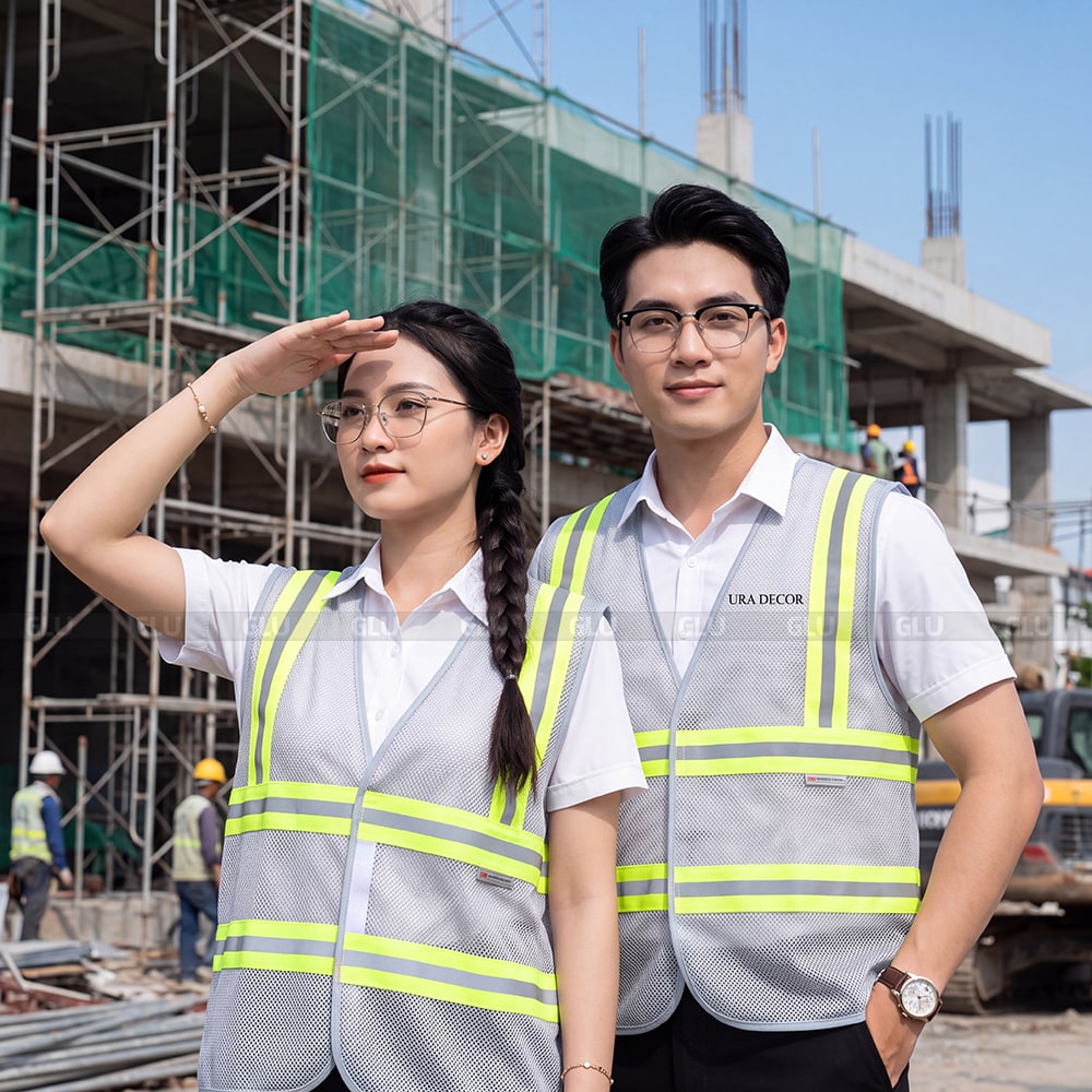 Đồng phục bảo hộ lao động may sẵn giao nhanh cho công ty 2