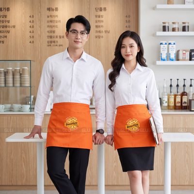 Đồng phục tạp dề may sẵn giá tốt 4