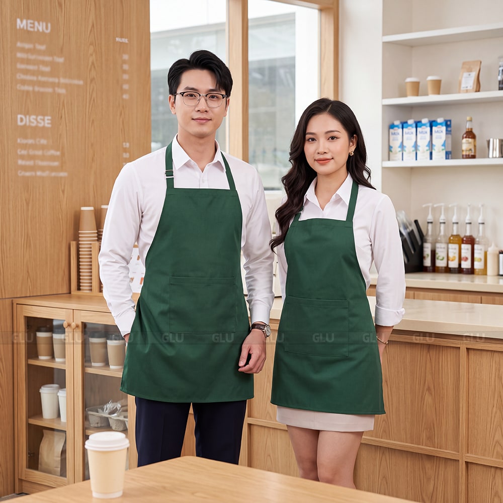 Đồng phục tạp dề may sẵn giá xưởng 2