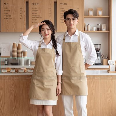 Mẫu tạp dề may sẵn cho quán ăn 3