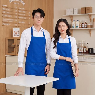 Tạp dề đồng phục có sẵn đẹp cho nhà hàng 4