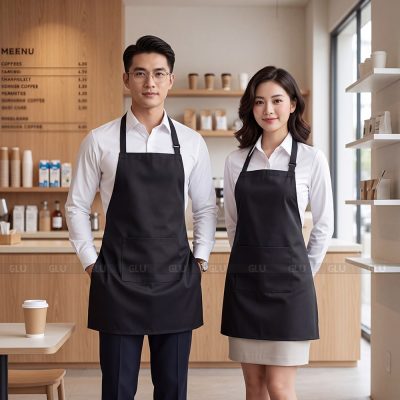 Tạp dề đồng phục có sẵn giá xưởng nhiều mẫu 2