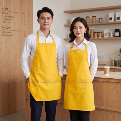 Tạp dề may sẵn đẹp, giá tốt cho nhà hàng 2