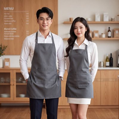 Tạp dề may sẵn tại xưởng giá xưởng 2
