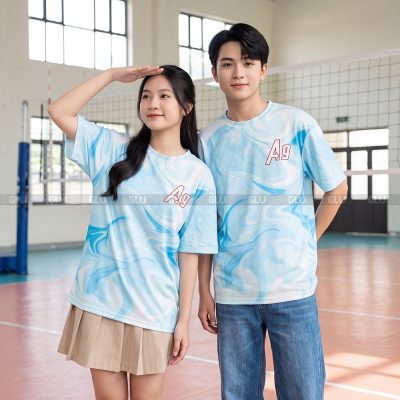 Áo phông lớp cổ tròn trẻ trung 7