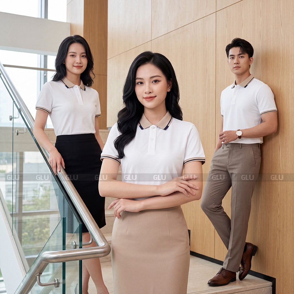 Áo polo đồng phục công ty có sẵn chuyên nghiệp 6