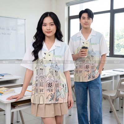 Áo sơ mi lớp đẹp thiết kế sang trọng 6
