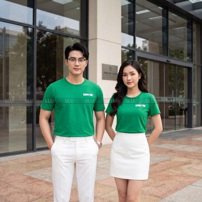 Áo thun cổ tròn may sẵn cao cấp 2