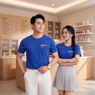 Áo thun cổ tròn may sẵn xưởng sản xuất trực tiếp giá rẻ 5