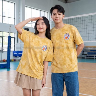 Áo thun đồng phục lớp cổ tròn đẹp 9