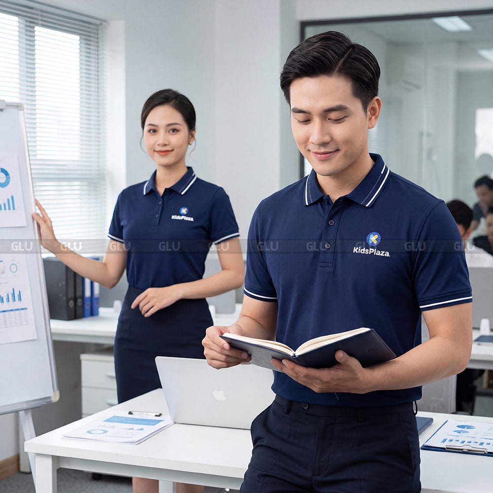 Gợi ý áo nhóm polo có sẵn năng động 1