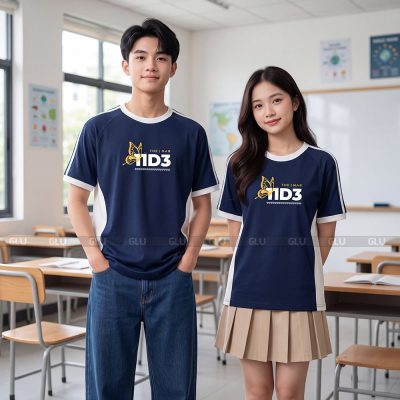 In áo lớp B2 đẹp, bền màu theo yêu cầu 9
