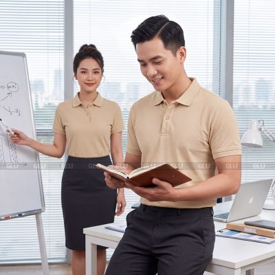 Mẫu áo đồng phục may sẵn đa dụng mẫu PLS02034 1