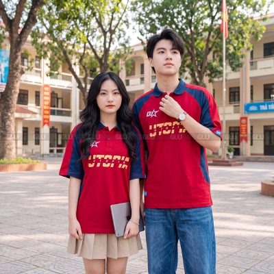 May áo đồng phục lớp polo theo yêu cầu 6