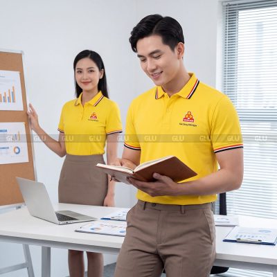 Áo polo đồng phục công ty có sẵn sang trọng 2